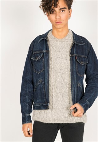 VINTAGE 80S LEVI'S DENIM JACKET / S1059