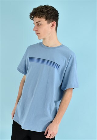 G&G UNISEX STONEBLUE FADE TEE