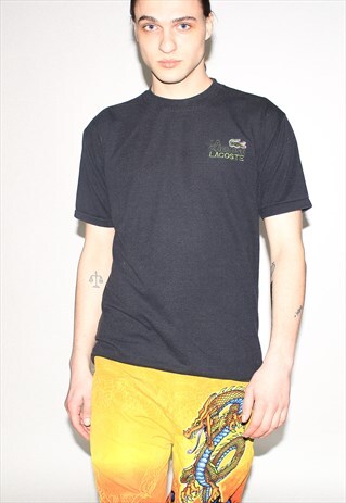 VINTAGE 90S CLASSIC LOGO T-SHIRT IN BLACK