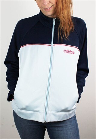 VINTAGE 90S ADIDAS UNISEX SPORTS TRACK JACKET