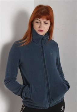 Vintage Lacoste Fleece Jacket Blue