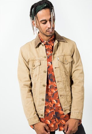 VINTAGE 80S LINED WINTER JACKET / S2152