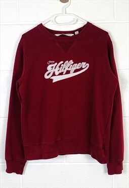 Vintage Tommy Hilfiger Sweatshirt Burgundy