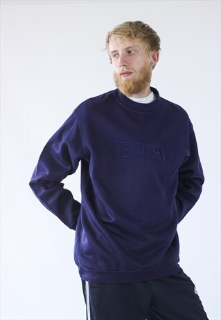 80S VINTAGE MENS CENTINO BIG LOGO SWEATSHIRT