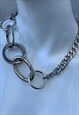 CHUNKY CHAIN NECKLACE WHIT OVERSIZE O-RING