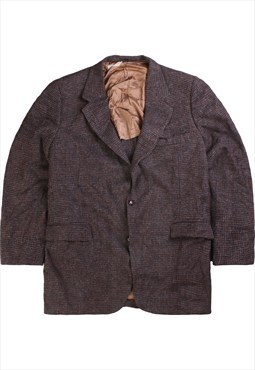 Vintage  Harris Tweed Blazer Tweed Wool Jacket Button Up