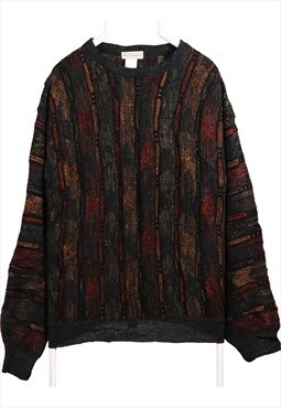 Vintage 90's Norm Thomson Jumper Coogi Style Jumper Knitted