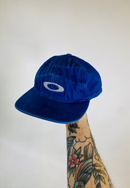 Vintage 90s Rare Oakley Embroidered Hat Cap