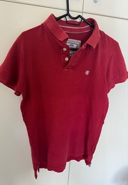 Vintage Red Polo Shirt. Size M