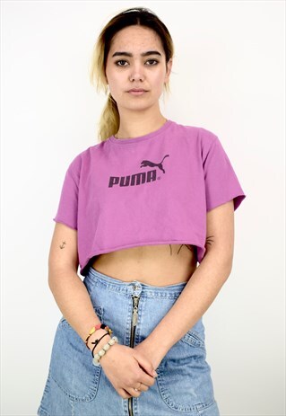 VINTAGE 90'S PUMA CROP TOP