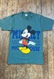 Mickey Mouse Khaki Print T - Shirt  