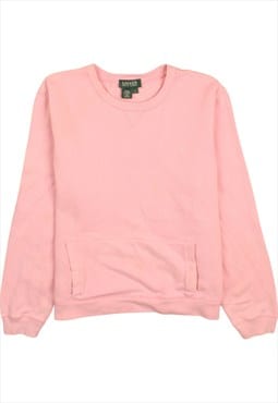 Vintage 90's Polo Ralph Lauren Sweatshirt Crew Neck Pink