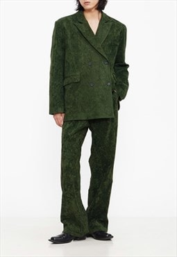 Men's Premium Texture suede pleated suit set SS2023 Vol.1