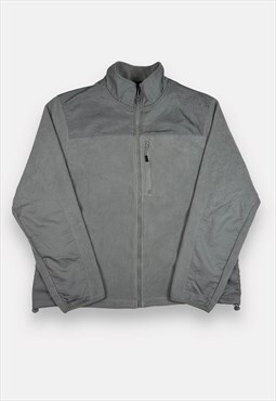 Vintage Starter grey fleece jacket size L