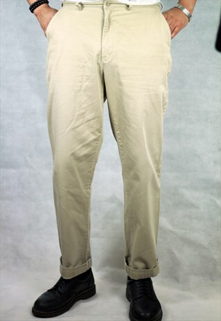VINTAGE RALPH LAUREN CLASSIC CHINO TROUSERS