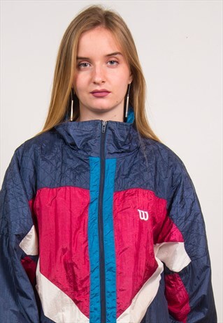 VINTAGE 90'S SHELL TRACKSUIT JACKET