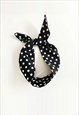 POLKADOT WIDE WIRE HEADBAND