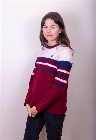 VINTAGE FILA LAMBSWOOL JUMPER