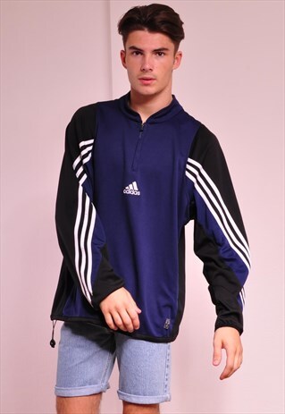 VINTAGE ADIDAS EQUIPMENT 1/4 ZIP SWEATER