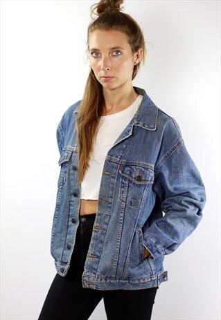 DENIM JACKET LEVIS JEAN JACKET LEVIS GRUNGE 90S