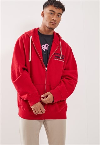 VINTAGE RALPH LAUREN POLO JEANS ZIP-UP HOODIE