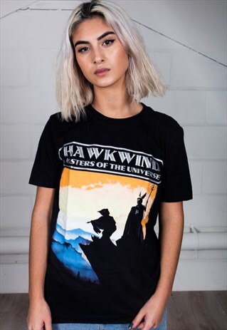 OFFICIAL HAWKWIND MASTERS OF THE UNIVERSE UNISEX T-SHIRT