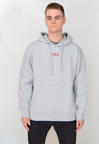 GREY CBA (RED) HOODIE