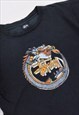 VINTAGE 90S STUSSY DRAGON T-SHIRT IN BLACK