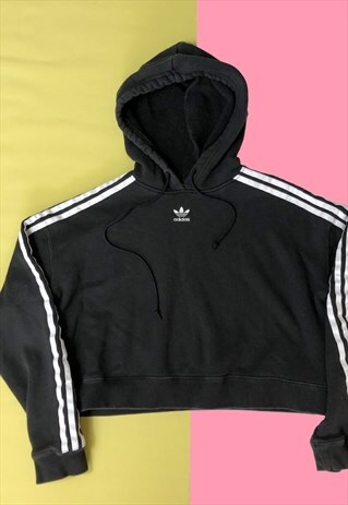 adidas cut off hoodie