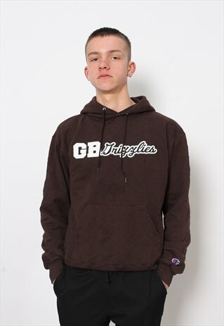 VINTAGE CHAMPION GB GRIZZLIES HOODIE