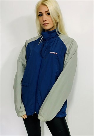VINTAGE RALPH LAUREN JACKET SPORTS L OVERSIZED WINDBREAKER