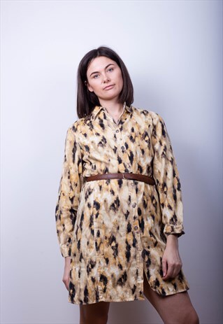 VINTAGE PATTERNED DRESS SHIRT