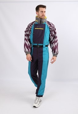 Vintage ski suit 90's Sergio Tacchini uk M 40-42" (83W)