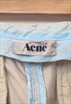 ACNE STUDIOS PANTS TROUSERS BEIGE 