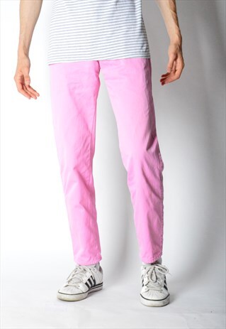 VERY NICE VINTAGE 80S BUBBLE PINK PANTS