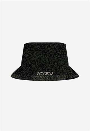 GRADUATION SHERPA BUCKET HAT BLACK