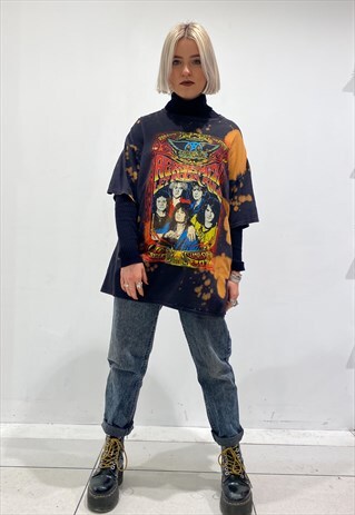UNISEX AEROSMITH BAND T-SHIRT