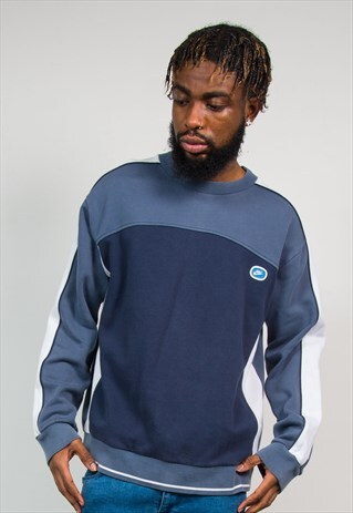 NIKE 90'S BLUE SWEATSHIRT