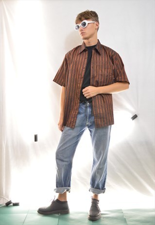 VINTAGE FESTIVAL STRIPED SHIRT