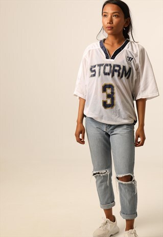 VINTAGE WARRIOR NFL FOOTBALL TOP