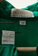 80S VINTAGE SILKY SHIRT BUTTONS UP BLOUSE 4480 SIZE S