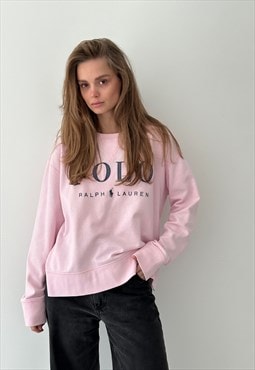 Polo Ralph Lauren Pink Sweatshirt Pullover