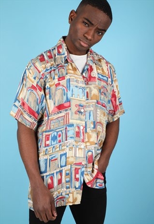 VINTAGE PATTERNED SHIRT NS33