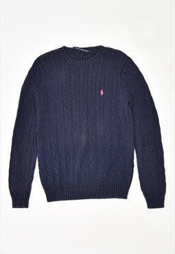 Vintage 90's Ralph Lauren Jumper Sweater Navy Blue