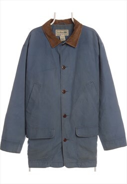 Vintage 90's L.L.Bean Harrington Jacket Button Up Workwear
