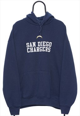 Vintage NFL 00s San Diego Charger Spellout Hoodie Mens