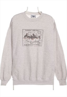 Vintage 90's Lee Sweatshirt Heavyweight Cotton Crewneck