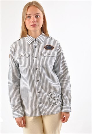 VINTAGE 90'S TOMMY HILFIGER STRIPPED SHIRT