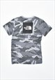 VINTAGE 90'S THE NORTH FACE T-SHIRT TOP CAMO GREY