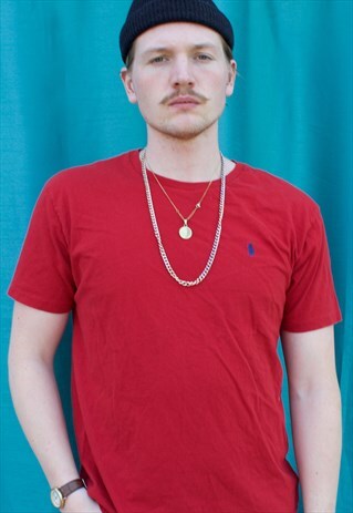 VINTAGE RED RALPH LAUREN T SHIRT